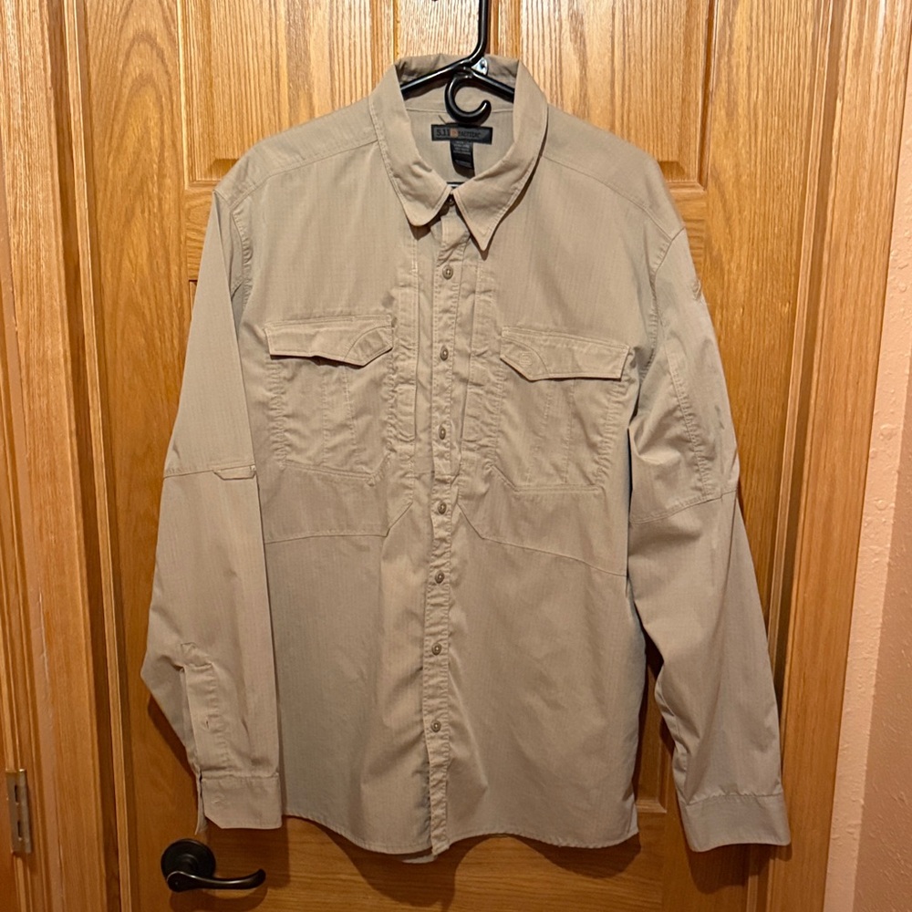 5.11 Tactical Tan Long Sleeve Shirt